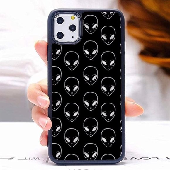 Alien Pattern iPhone Case - Picture 1 of 1